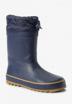 Next Kinder LINED CUFF - Gummistiefel - Blue