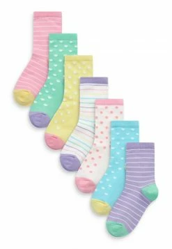 Next Kinder 7 PACK RICH SPOT STRIPE - Socken - Colourful