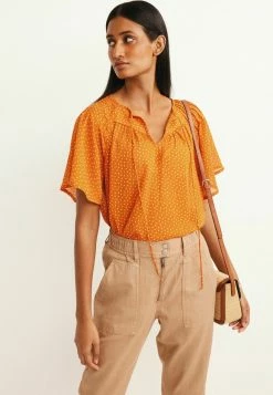 Next FLUTTER - Bluse - Orange Spot | Damen