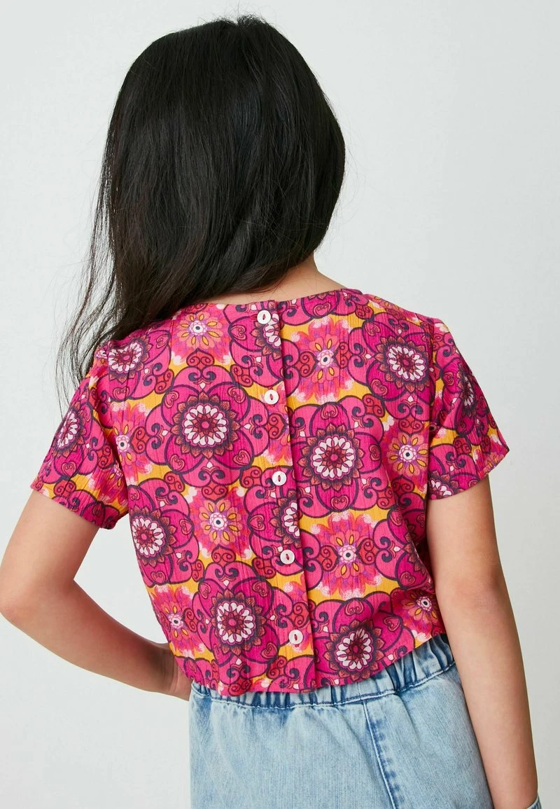 Next Kinder RUCHED - Bluse - Pink – Bild 2