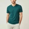 Next Herren T-Shirt Basic - Dark Green