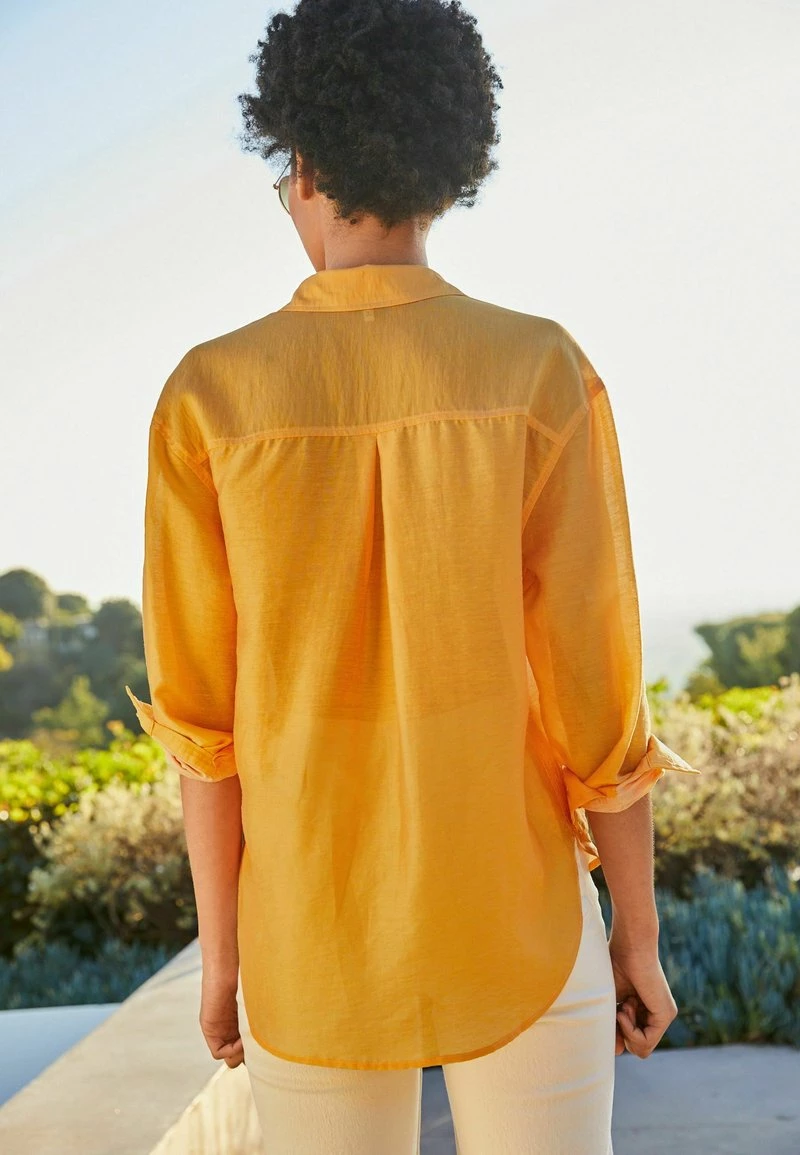 Next Damen LONG SLEEVE UTILITY - Hemdbluse - Ochre Yellow – Bild 3