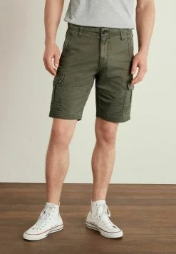 Next Herren PREMIUM LAUNDERED - Shorts - Khaki Green