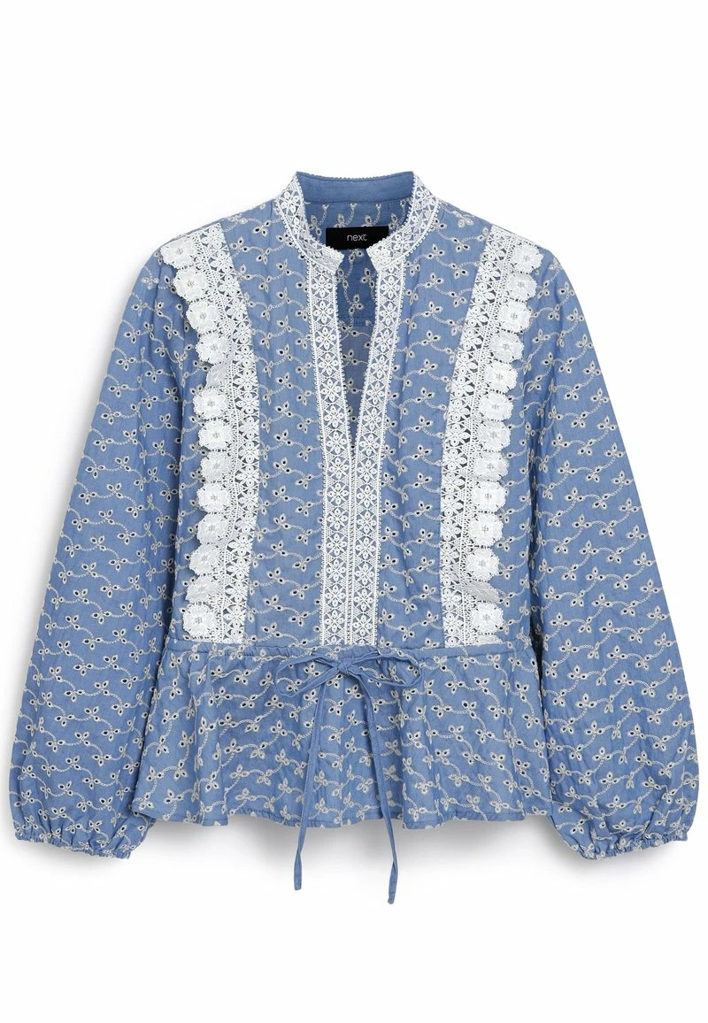 Next BRODERIE LONG SLEEVE - Tunika - Blue | Damen – Bild 4