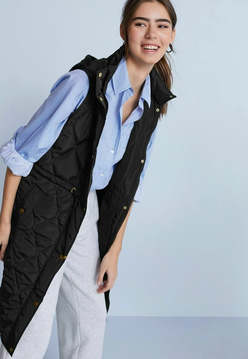 Next Damen LONGLINE - Weste - Black – Bild 5