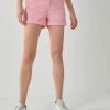 Next Damen ELASTICATED WAIST - Jeans Shorts - Light Pink