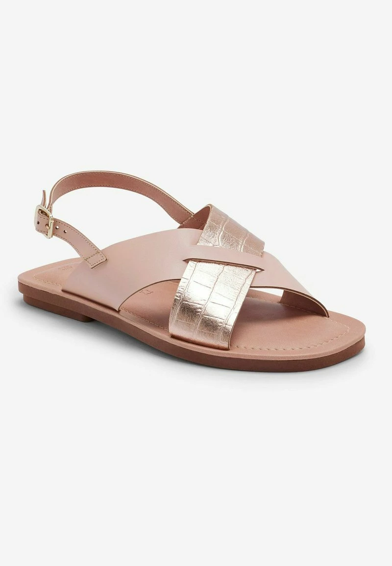 Next Damen FOREVER COMFORT CROSSOVER - Riemensandalette - Rose Gold – Bild 2