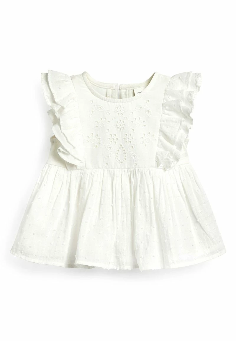 Next Kinder BRODERIE - Bluse - White