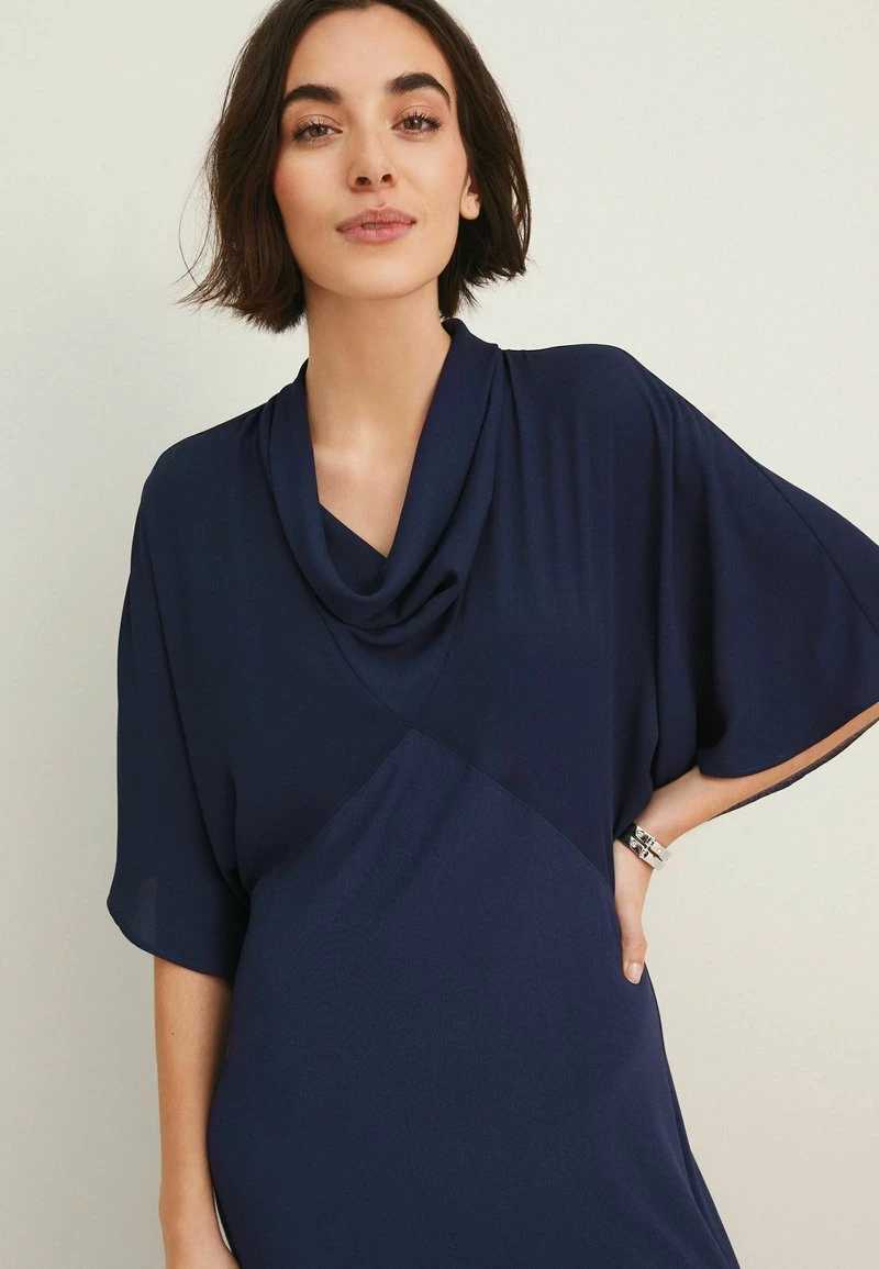 Next COWL NECK - Freizeitkleid - Dark Blue | Damen – Bild 3