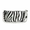 Next BEADED SMALL - Clutch - Black White Zebra Print | Damen
