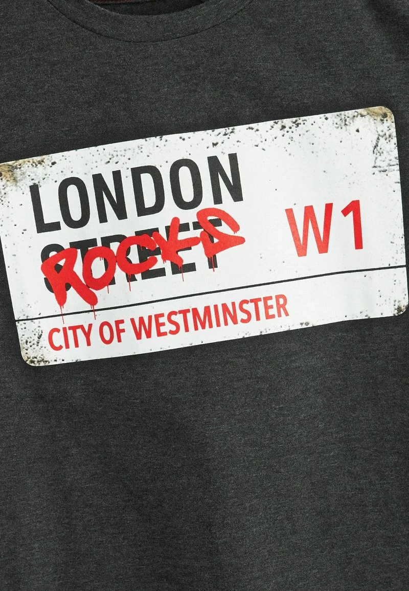 Next Kinder SHORT SLEEVE GRAPHIC - T-Shirt Print - Charcoal Grey London – Bild 3
