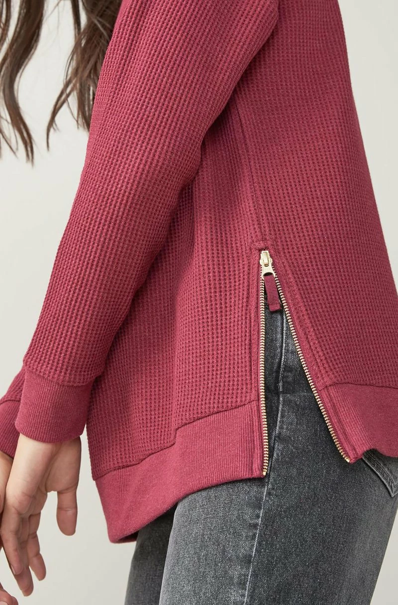 Next Damen BLEND WAFFLE - Strickpullover - Red – Bild 2