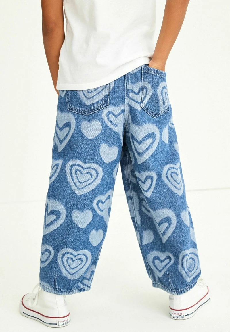 Next Kinder Jeans Relaxed Fit - Mottled Blue – Bild 2