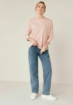 Next Damen Langarmshirt - Blush Pink