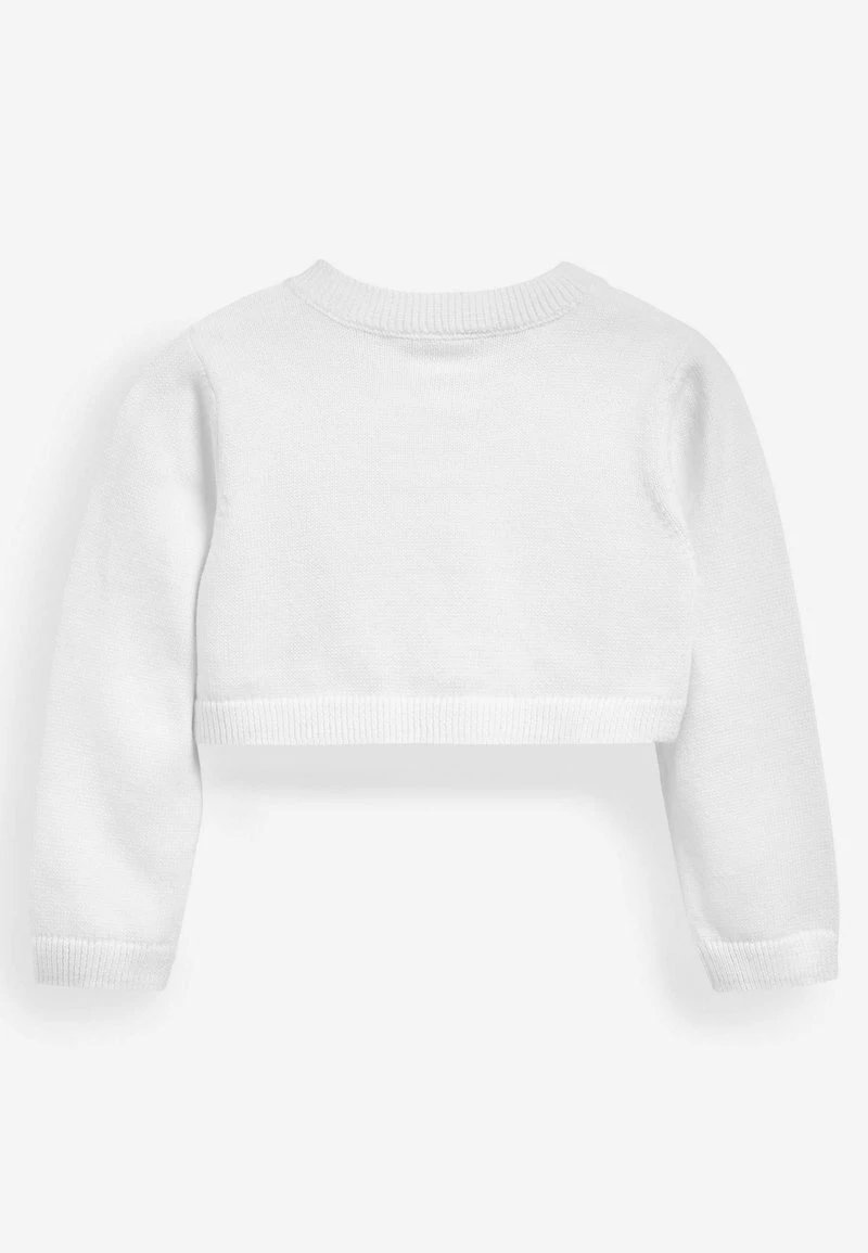 Next Kinder SHRUG - Strickjacke - White – Bild 2