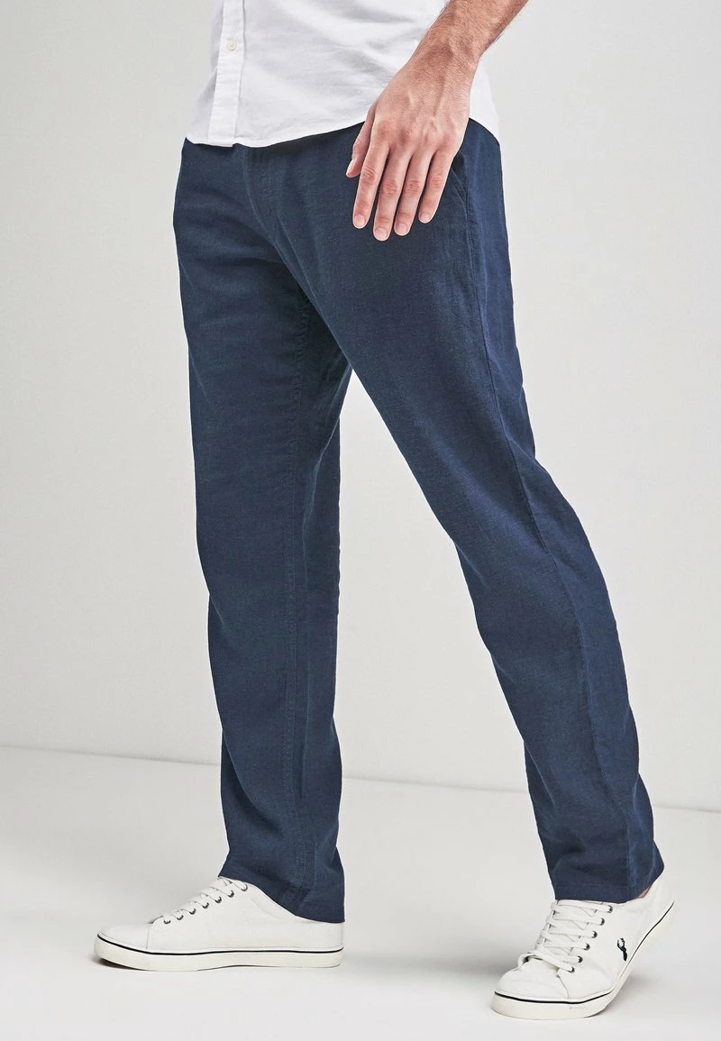 Next Herren Stoffhose - Mottled Blue