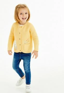 Next Kinder Strickjacke - Yellow