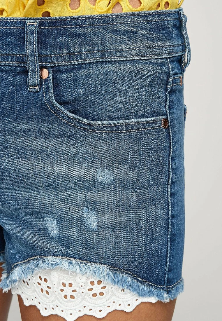 Next Damen Jeans Shorts - Blue Denim – Bild 3