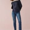 Next Damen TEXTURED - Bluse - Navy Blue