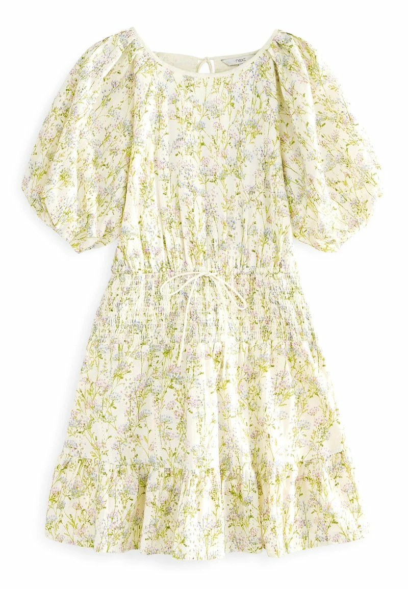 Next Damen SMOCK BRODERIE - Freizeitkleid - Cream Floral – Bild 5