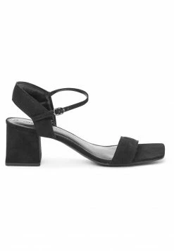 Next Riemensandalette - Black Textile | Damen