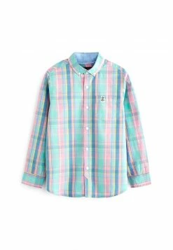 Next LONG SLEEVE - Hemd - Blue Pink Check | Kinder