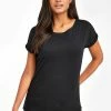 Next Damen T-Shirt Basic - Black