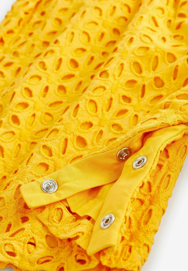 Next Kinder BRODERIE - Jumpsuit - Mango Yellow – Bild 6