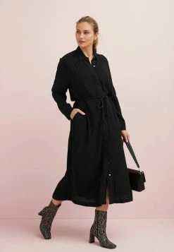 Next Damen Blusenkleid - Black