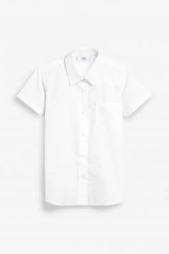 Next 5 PACK SHORT SLEEVE FORMAL SHIRT - Hemdbluse - White | Kinder