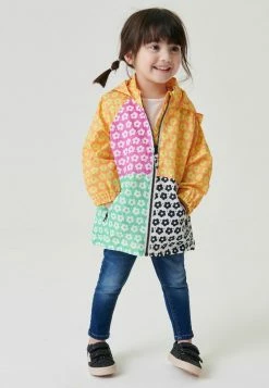 Next Kinder Kurzmantel - Pink Yellow