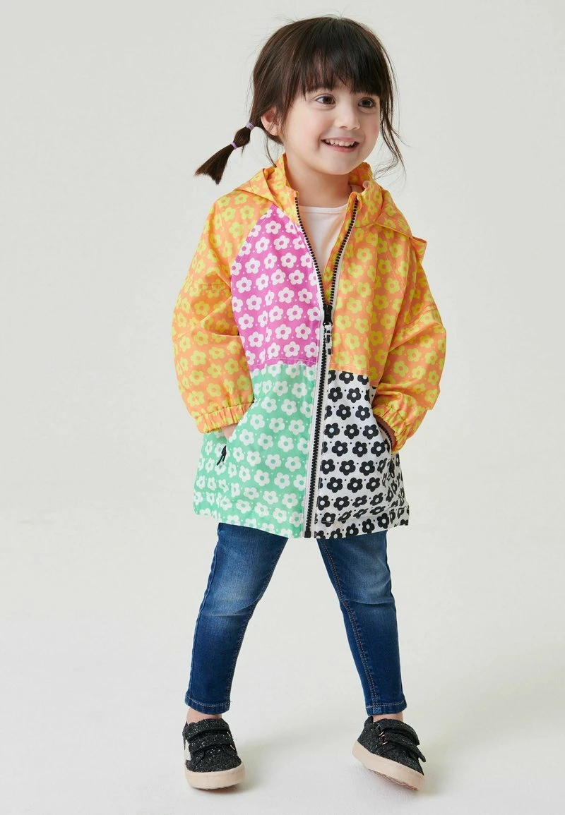 Next Kinder Kurzmantel - Pink Yellow
