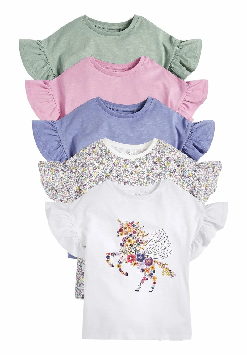 Next Kinder T-Shirt Print - White