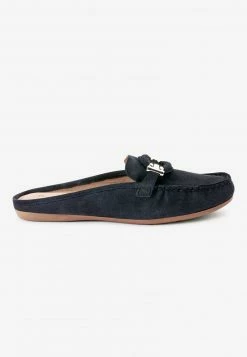 Next DRIVER - Pantolette Flach - Dark Blue | Damen