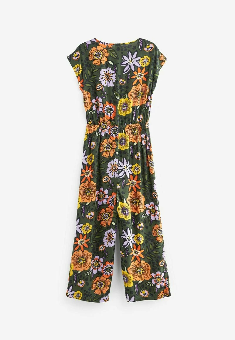 Next Kinder Jumpsuit - Khaki Green Printed – Bild 2