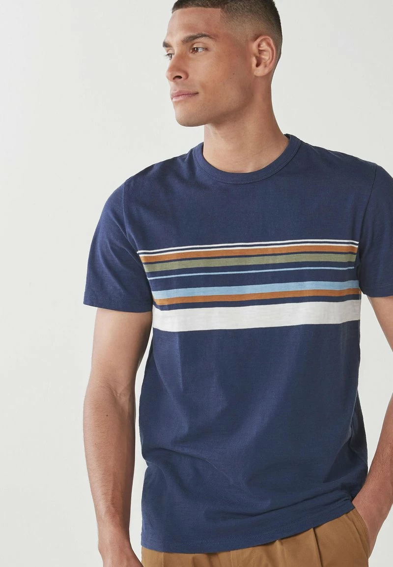 Next Herren T-Shirt Print - Dark Blue