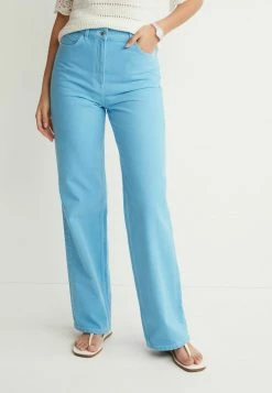 Next Damen Flared Jeans - Cool Blue