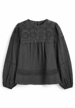 Next Damen Bluse - Charcoal