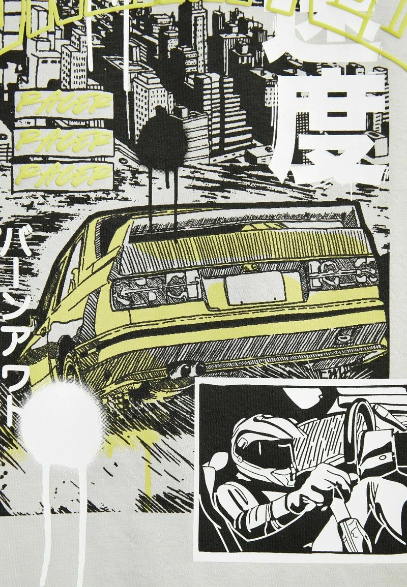 Next Kinder GRAPHIC - T-Shirt Print - Grey – Bild 3