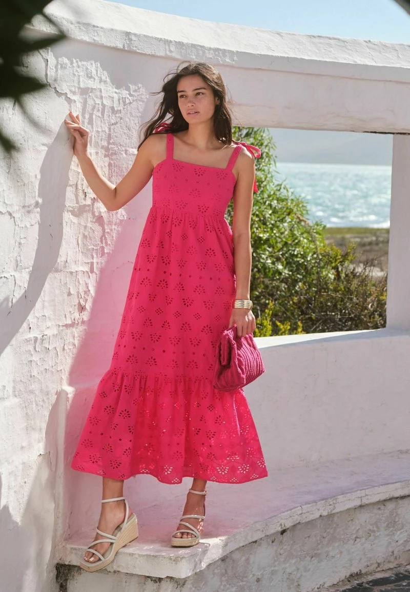 Next Damen BRODERIE - Freizeitkleid - Pink – Bild 3
