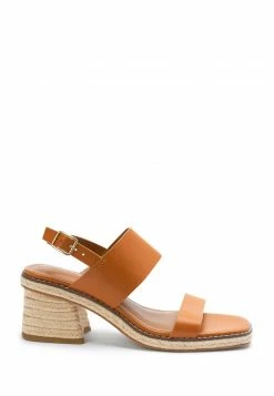 Next FOREVER COMFORT BLOCK - Riemensandalette - Tan Brown | Damen