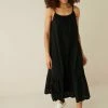 Next Damen Jerseykleid - Black