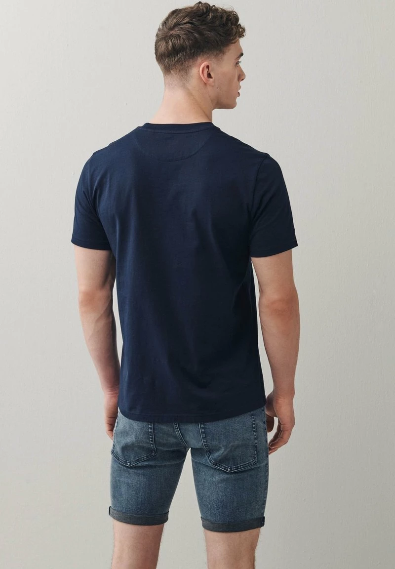 Next GRAPHIC - T-Shirt Print - Navy Blue Floral | Herren – Bild 2