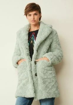 Next Damen TEDDY BORG - Wintermantel - Mint