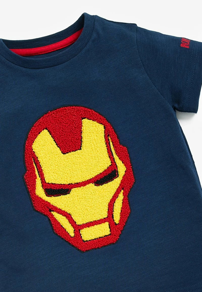 Next Kinder MARVEL BOUCLÉ JERSEY T-SHIRT - T-Shirt Print - Dark Blue – Bild 3