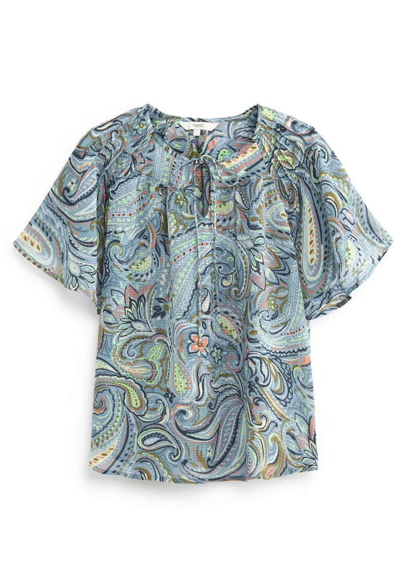 Next Damen FLUTTER - Bluse - Blue Paisley – Bild 4