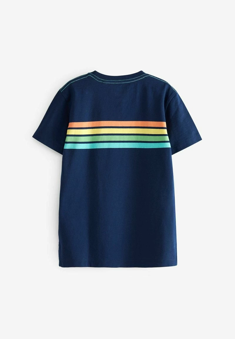 Next Kinder RAINBOW CHEST - T-Shirt Print - Navy Blue – Bild 2