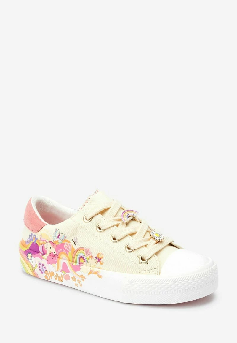 Next Kinder Sneaker Low - Cream Flower Power Charm – Bild 2