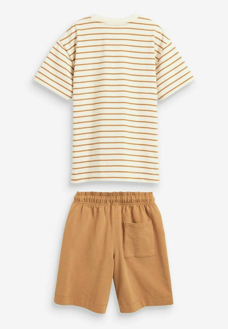 Next Kinder STRIPE SET - Jogginghose - Neutral Brown – Bild 5