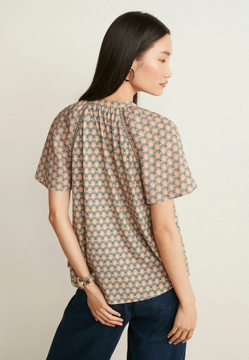 Next Damen VOLUME SHORT SLEEVE TOP - Bluse - Pink – Bild 2